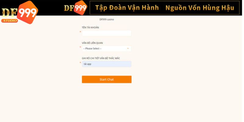 Trả lời thắc mắc thường gặp nhất khi thực hiện tải app Df999